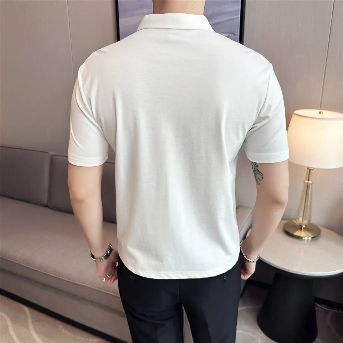 Men's Short-Sleeved Polo Shirt